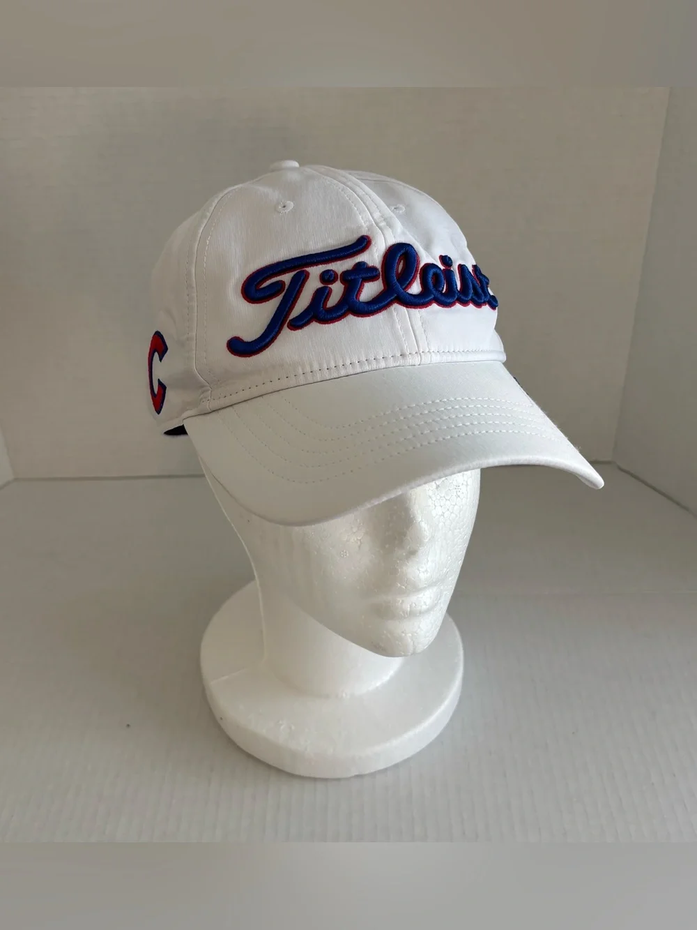 Titleist Championship Chicago Cubs Hat Cap White Strap Back